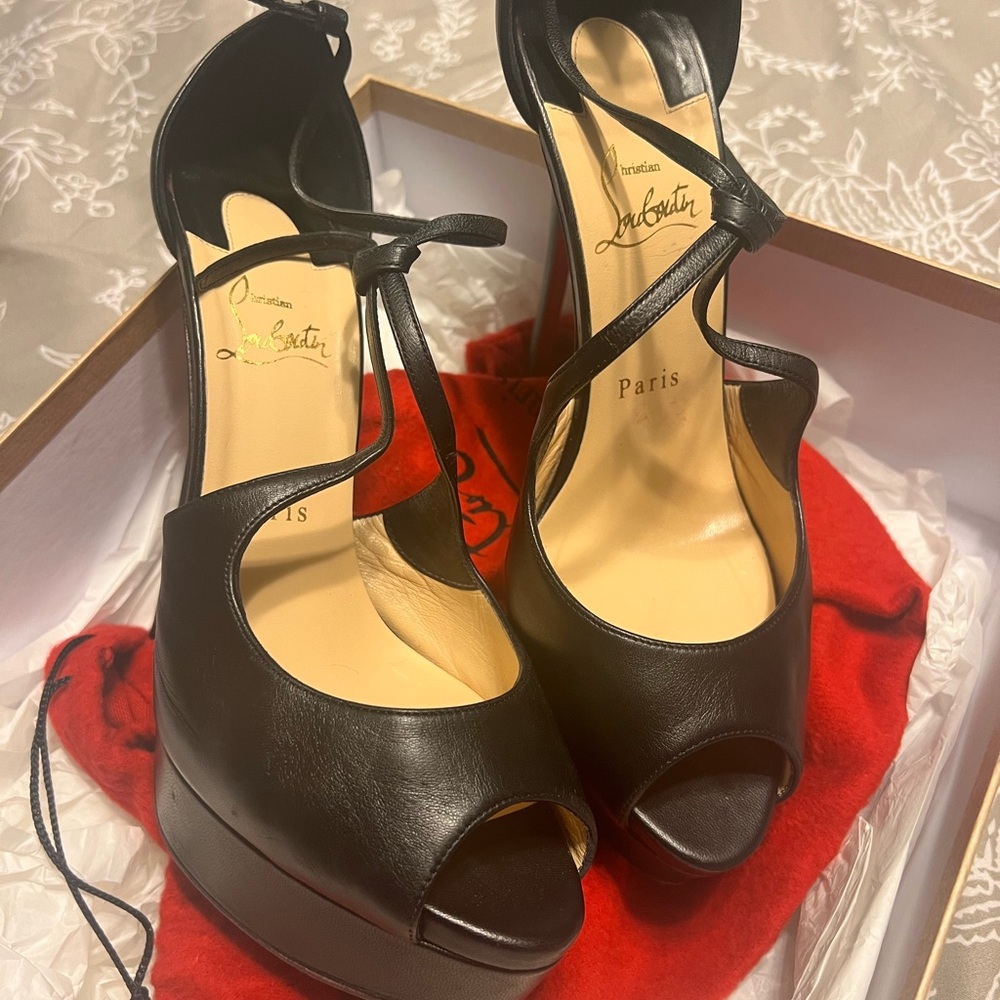 Christian Louboutin platform heels